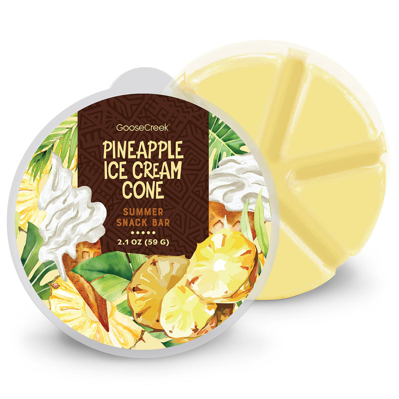 Pineapple Ice Cream Cone Wax Melt (S4ED6)